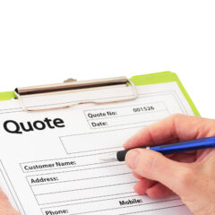 You Can't Get A Quote Until You Have A Date